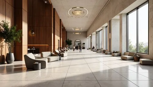 lobby,hotel lobby,foyer,hallway,3d rendering,rotana,hallway space,amanresorts,penthouses,daylighting,corridor,render,entrance hall,hotel hall,corridors,atriums,pedway,cochere,breezeway,luxury home interior