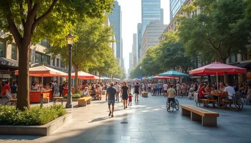 pedestrianized,pedestrian zone,shopping street,walkability,biopolis,sanlitun,broadgate,palo alto,midmarket,principal market,costanera center,pedestrianised,citycenter,broadmead,southcenter,zeil,rathchaprasong,fashion street,festival place,omotesando,Photography,General,Realistic