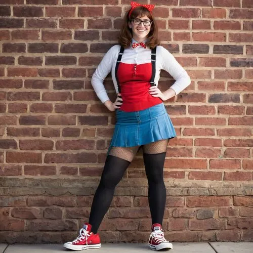 fraulein,raggedy ann,gioeli,dirndl,pinafore,lederhosen,hilda,enza,rollergirl,thighpaulsandra,reimposing,spice up,crossdressing,mario,female nurse,sailor,niederhoffer,kalinka,minnie mouse,cosplay image,Illustration,American Style,American Style 14