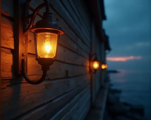 lamplight,illuminated lantern,night light,hanging lantern,nightlight,streetlamps,Photography,General,Realistic