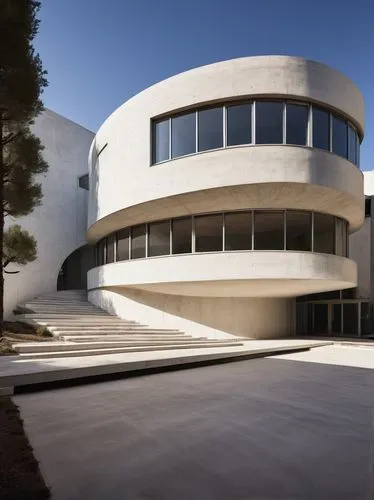 seidler,guggenheim museum,champalimaud,segerstrom,maxxi,corbu,neutra,siza,savoye,mercedes museum,niemeyer,futuristic art museum,caltech,docomomo,music conservatory,lmu,cupertino,embl,skirball,salk,Art,Classical Oil Painting,Classical Oil Painting 42