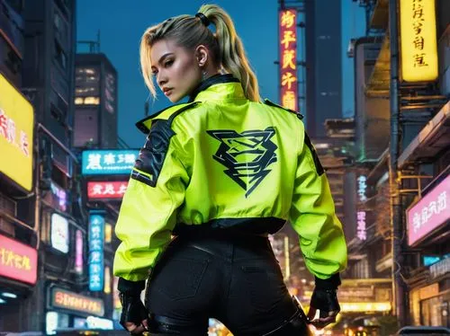 neon,neon lights,cyberpunk,neon light,neon arrows,puma,neon colors,zenon,jacket,cyberpunks,futurepop,volt,zhawn,neon body painting,ino,electro,yellow jacket,zenonas,formichetti,xin,Photography,General,Natural