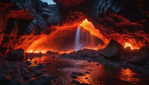 lava river,lava flow,lava,nyiragongo,volcano pool,volcanic,Photography,General,Fantasy