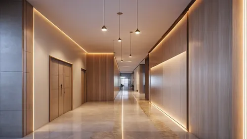 hallway space,hallway,corridor,daylighting,recessed,under-cabinet lighting,ceiling lighting,track lighting,concrete ceiling,walk-in closet,laminated wood,room divider,interior modern design,structural plaster,security lighting,contemporary decor,ceiling light,halogen spotlights,corten steel,hardwood floors,Photography,General,Realistic