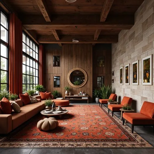 living room,sitting room,loft,livingroom,minotti,mid century modern,family room,amanresorts,contemporary decor,mid century house,luxury home interior,wooden beams,interior modern design,interior design,home interior,interiors,interior decor,modern living room,corten steel,modern decor