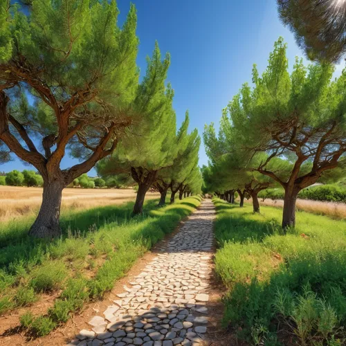 tree lined path,pathway,argan trees,olive grove,provence,almond trees,lycian way,provencal life,tree lined lane,hiking path,palma trees,argan tree,wooden path,the mystical path,peloponnese,forest path,online path travel,tree-lined avenue,the path,landscape designers sydney,Photography,General,Realistic