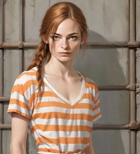 girl in t-shirt,clementine,croft,portrait of a girl,clary,prisoner,lara,girl portrait,young woman,portrait background,lilian gish - female,lori,thomas heather wick,cinnamon girl,the girl in nightie,nora,redheads,david bates,liberty cotton,vanessa (butterfly),Digital Art,Character Design