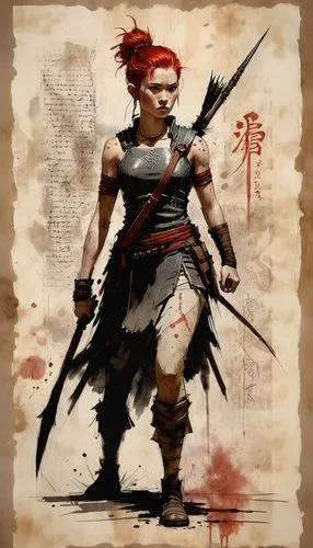 female warrior,warrior woman,swordswoman,mulan,huntress,katana,bow and arrows,wind warrior,samurai fighter,lone warrior,eskrima,celtic queen,red chief,barbarian,fantasy warrior,bows and arrows,warrior,strong woman,samurai,renegade,Illustration,Black and White,Black and White 08