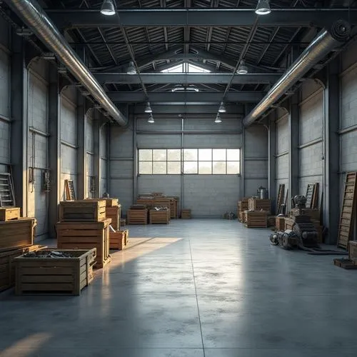 warehouse,empty factory,warehouses,warehousing,warehouseman,warehousemen,manufactory,lumberyard,industrial hall,factory hall,forklifts,lumberyards,manufactories,warehoused,cryengine,usine,loading dock,abandoned factory,manufactures,workpieces,Photography,General,Realistic