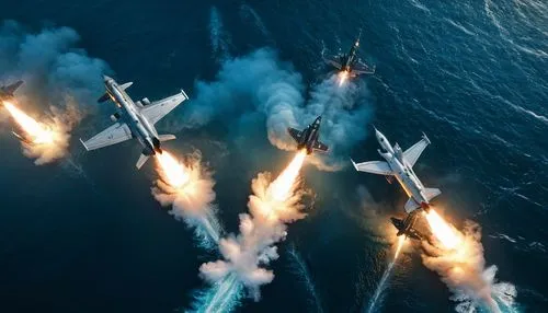 naval battle,seafires,flankers,us navy,battleships,afterburners,Photography,General,Natural