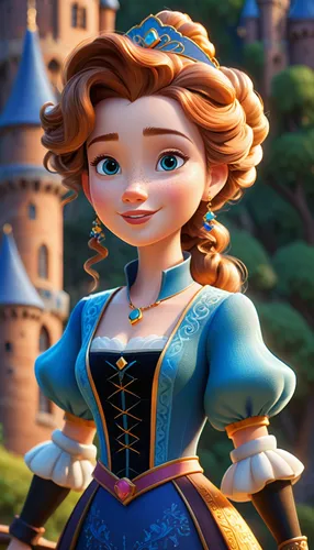 princess anna,princess sofia,rapunzel,fairy tale character,merida,cinderella,disney character,elsa,tiana,princess' earring,fairy tale castle sigmaringen,fairytale characters,bavaria,euro disney,shanghai disney,fairy tale icons,musketeer,agnes,bavarian,disneyland park,Unique,3D,Isometric