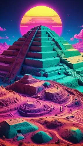 pyramids,pyramid,mypyramid,azteca,step pyramid,aztecas,Conceptual Art,Sci-Fi,Sci-Fi 28