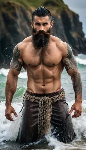 momoa,aquaman,maori,khal,drogo,barbarian,atlantean,sea god,urijah,ragnar,viking,lumberjax,poseidon,god of the sea,hairier,male elf,stoick,merman,beorn,haka,Conceptual Art,Fantasy,Fantasy 31