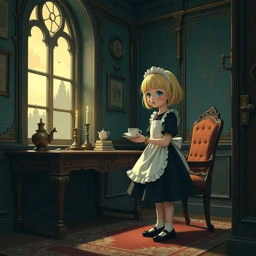 darjeeling,chihiro,schikaneder,violet evergarden,doll kitchen,minako,Illustration,Children,Children 06