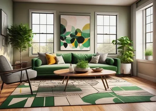 green living,modern decor,living room,sitting room,houseplants,geometric style,livingroom,contemporary decor,houseplant,mid century modern,interior design,decors,interior decoration,house plants,decoratifs,interior decor,philodendron,decortication,apartment lounge,danish furniture,Conceptual Art,Graffiti Art,Graffiti Art 01