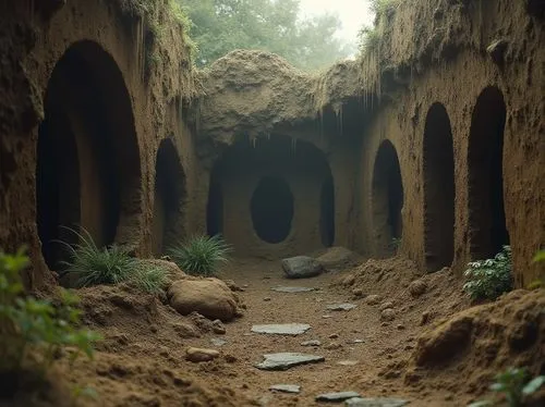 hollow way,cave church,catacombs,cave,caves,lalibela,subterranean,tunnels,catacomb,tunnel,temazcal,grotto,hibernaculum,crypts,cavern,batcave,grotte,underground,the mystical path,culvert,Photography,General,Realistic