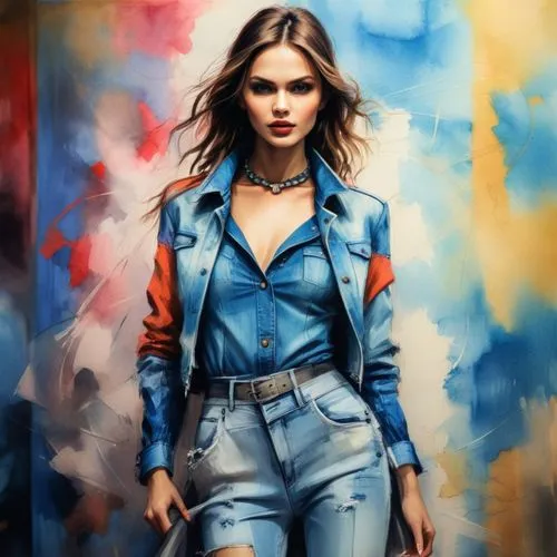 Эскиз кутюрье. Модный показ. Модель девушка. В деним ,denim background,fashion illustration,denim fabric,denim,fashion vector,denim jacket,jean jacket,jeans background,denim jumpsuit,bluejeans,denim s