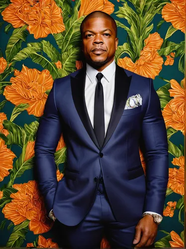 a black man on a suit,black businessman,floral background,portrait background,african businessman,flowered tie,official portrait,flower background,black professional,men's suit,flowers png,african man,african american male,flower wall en,rose png,an investor,beatenberg,floral digital background,darryl,floral frame,Photography,Fashion Photography,Fashion Photography 13