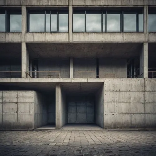 brutalist architecture,concrete,concrete background,multi storey car park,prora,exposed concrete,bunker,underground car park,empty space,concrete blocks,abandoned building,contemporary,concrete construction,urban landscape,spaces,apartments,an apartment,office building,apartment block,kirrarchitecture,Photography,General,Cinematic