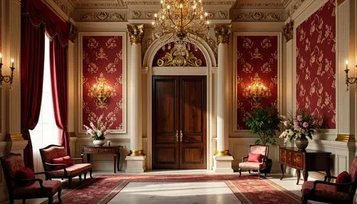 royal interior,ornate room,entrance hall,ritzau,foyer,enfilade,lanesborough,villa cortine palace,interior decor,cliveden,victorian room,highclere castle,danish room,hallway,anteroom,palazzo,ballroom,farmleigh,wade rooms,harlaxton