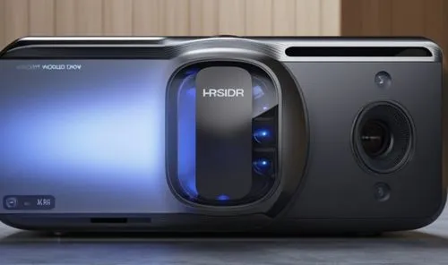 电脑外接摄像头,the projector is on display with blue light in it,hmd,hdx,aircell,halina camera,hasselblad,higby,Photography,General,Realistic