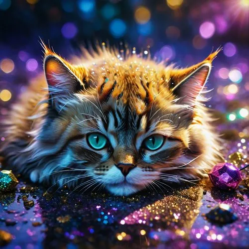 maincoon,siberian cat,norwegian forest cat,tabby cat,american bobtail,christmas cat,cat on a blue background,cat image,cat vector,feline look,colorful foil background,animal feline,american curl,feline,breed cat,domestic long-haired cat,cute cat,silver tabby,capricorn kitz,kurilian bobtail,Photography,General,Fantasy