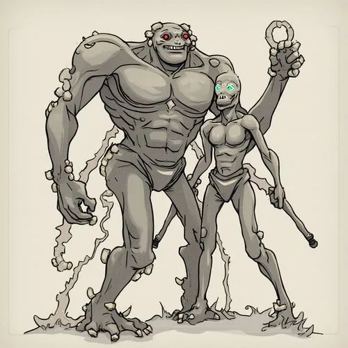 golems,golem,metallo,humanoids,skinwalkers,bobinski