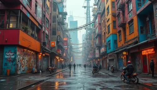 macau,hanoi,shanghai,mongkok,guangzhou,binondo,kowloon,milan,napoli,bologna,milano,genova,world digital painting,alleyway,alley,colorful city,macao,chongqing,alleycat,penang,Photography,General,Realistic