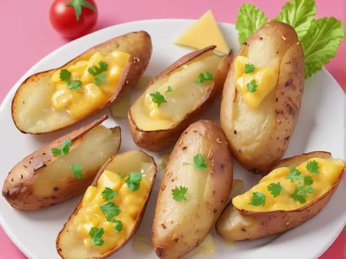 Compose a poem that captures the irresistible aroma of freshly baked potato wedges.,baked potatoes,ukrainian dill potatoes,lyonnaise potatoes,fried potatoes,potato wedges,fingerling potato,roasted pot