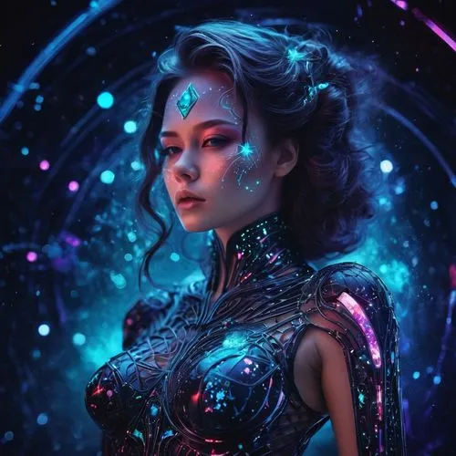 nebula guardian,nebula,fantasy portrait,nebula 3,valerian,blue enchantress,cg artwork,fantasy woman,andromeda,galaxy,avatar,jaya,the enchantress,3d fantasy,scifi,fantasy art,sci fiction illustration,echo,star mother,sci fi,Conceptual Art,Sci-Fi,Sci-Fi 30