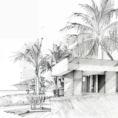 sketchup,house drawing,beach house,tropical house,beachfront,bungalows,neutra,revit,beach hut,holiday villa,residencial,oceanfront,beachhouse,renderings,unbuilt,beach huts,sketching,beach resort,3d re