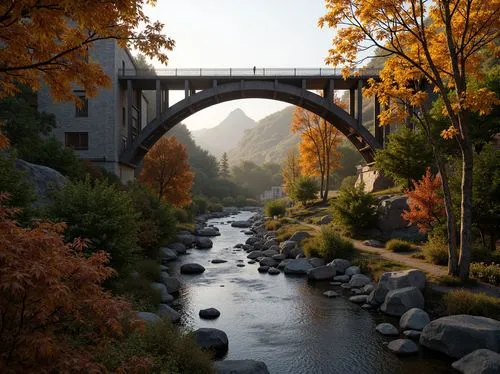 leavenworth,scenic bridge,hangman's bridge,colorado riverway bridge,lijiang,ouray,hanging bridge,downieville,yosemite,rivendell,creekside,bridge arch,adventure bridge,stone bridge,idyllwild,angel bridge,arrowtown,sunol,stone arch,verzasca valley