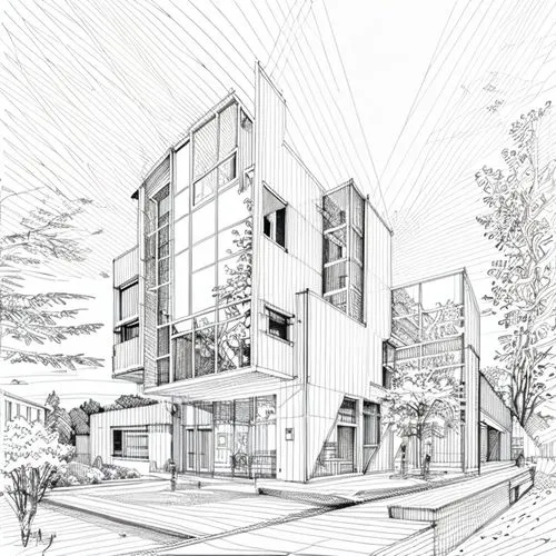 house drawing,cubic house,kirrarchitecture,modern architecture,arq,multistoreyed,archidaily,architect plan,contemporary,school design,multi-story structure,habitat 67,modern house,modern building,resi