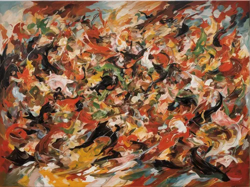 21 Columbus Groupons You Must Take Advantage Of This Fall,abstract painting,pentecost,dancing flames,flower of the passion,fire dance,whirlwind,inferno,burning bush,the conflagration,scattered flowers