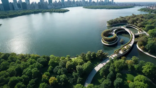 tiger and turtle,72 turns on nujiang river,autostadt wolfsburg,futuristic architecture,futuristic landscape,suzhou,chongqing,olympiapark,helix,aerial landscape,observation tower,corkscrew,dragon bridge,tianjin,artificial island,concrete pipe,winding,beijing,maglev,34 meters high