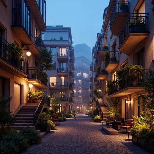 martre,alley,alleyway,ruelle,old linden alley,lugano,zermatt,sidestreet,apartment complex,alleyways,narrow street,azabu,portofino,montreux,montmartre,evening atmosphere,kifissia,montreaux,rue,merano