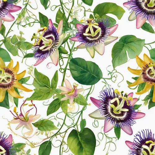 purple passionflower,passion flower family,passionflower,common passion flower,purple passion flower,passion flower vine,passion flower,passionflower caerulea,striped passion flower butterfly,passion flowers,passion fruit flower,floral digital background,passiflora caerulea,blue passion flower butterflies,passiflora,flowers passion flower,passiflora vitifolia,flowers png,botanical print,passiflora edulis,Illustration,Japanese style,Japanese Style 19