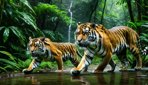 tigers,sumatran tiger,asian tiger,tropical animals,sumatran,bengal tiger,forest animals,bengalenuhu,male lions,wild animals,sri lanka,a tiger,wildlife,kalimantan,predators,king of the jungle,bangladesh,borneo,tropical jungle,big cats,Photography,General,Natural