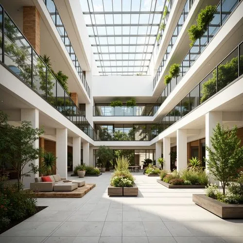 atriums,courtyards,wintergarden,atrium,biopolis,courtyard,inside courtyard,bureaux,architektur,freshfields,greenspaces,embl,ebury,architekten,broadgate,oberoi,nanterre,essec,rigshospitalet,masdar