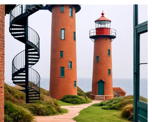 electric lighthouse,lighthouse,red lighthouse,point lighthouse torch,light house,petit minou lighthouse,light station,battery point lighthouse,crisp point lighthouse,rubjerg knude lighthouse,winding steps,spiral staircase,spiral stairs,winding staircase,cape byron lighthouse,helgoland,observation tower,old point loma lighthouse,lookout tower,north cape,Illustration,Retro,Retro 24