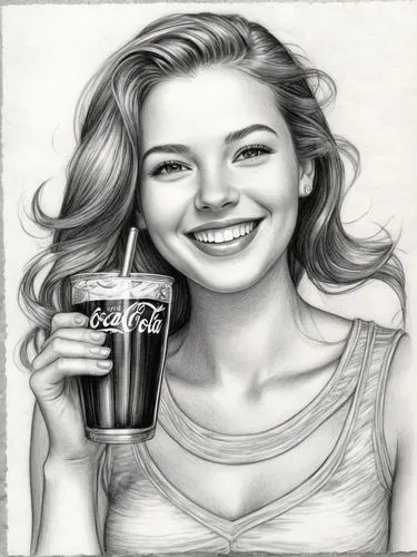 woman drinking coffee,charcoal drawing,coffee tea drawing,coffee tea illustration,girl drawing,pencil drawings,Illustration,Black and White,Black and White 30