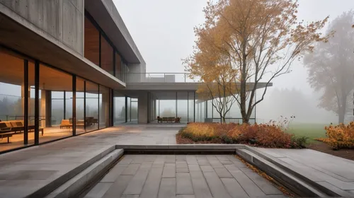 autumn fog,foggy landscape,morning mist,corten steel,morning fog,modern house,dunes house,foggy day,house in mountains,exposed concrete,mid century house,house in the mountains,house by the water,house with lake,mist,north american fog,fog,concrete slabs,modern architecture,misty,Photography,General,Realistic