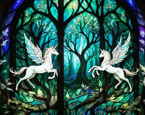 stained glass window,unicorn background,stained glass,unicorn art,stained glass windows,pegasus,Unique,Paper Cuts,Paper Cuts 08