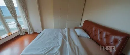 window with sea view,couchsurfing,stateroom,guestroom,woman on bed,bedroomed,Photography,General,Realistic