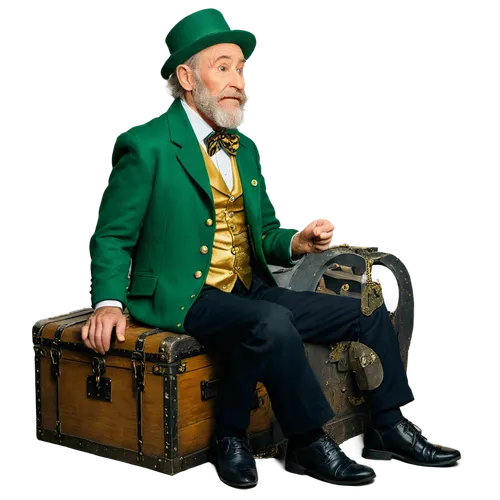 drosselmeyer,lepreau,irishman,prognosticator,petrini,verdi,niederhoffer,hans sachs,saint patrick,immerwurzel,greensleeves,leprechaun,borsalino,bertram,leonardo devinci,alejandro vergara blanco,personaje,giancana,polonius,elderly man,Illustration,Black and White,Black and White 23