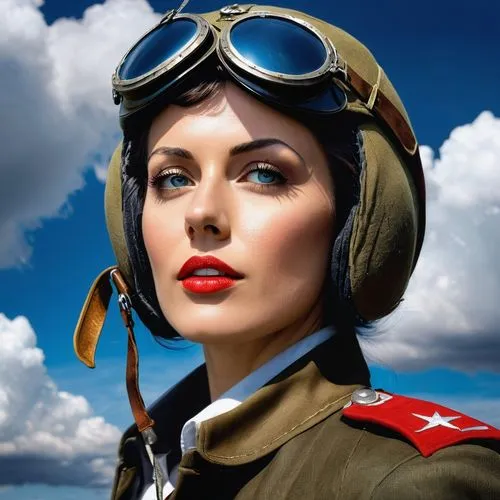 aviatrix,superfortress,servicewoman,stewardess,earhart,glider pilot,ilsa,aviator,retro woman,wladimiroff,warbird,rocketeer,aeronautica,aircraftman,bombshells,nieuports,dambusters,airbrushing,armistice,retro girl,Conceptual Art,Fantasy,Fantasy 04