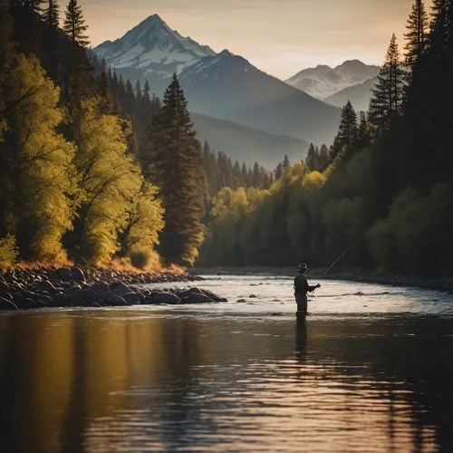 fly fishing,fisherman,people fishing,mckenzie river,british columbia,alaska,fishing camping,vermilion lakes,vancouver island,big-game fishing,oregon,fishing,monopod fisherman,mountain river,fishing float,nature and man,angler,bow river,waiting for fish,kayaker,Photography,General,Cinematic