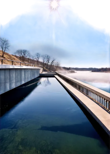 reflecting pool,thermal spring,reservoir,spillway,k13 submarine memorial park,toktogul dam,reservoirs,dock on beeds lake,spillways,infinity swimming pool,clarifier,daecheong lake,sarovar,oker dam,sayama lake,lake tanuki,hydroelectric,tidal basin,waterpower,water channel,Conceptual Art,Daily,Daily 18