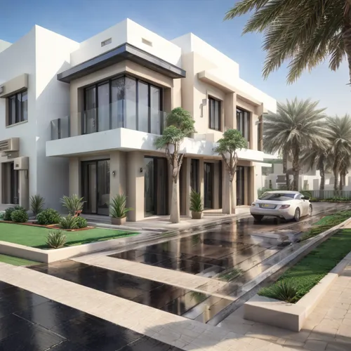 new housing development,3d rendering,luxury property,al qurayyah,residential house,jumeirah,residential property,qasr al watan,bendemeer estates,luxury home,modern house,united arab emirates,build by 