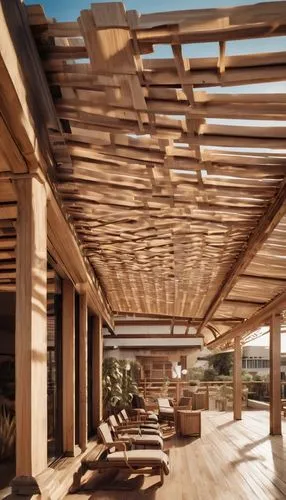 wooden beams,wooden roof,folding roof,wood deck,wooden decking,timber house,wood structure,pergola,carport,joists,wooden construction,roof structures,wooden planks,daylighting,carports,roof truss,bohlin,straw roofing,roof landscape,laminated wood,Conceptual Art,Fantasy,Fantasy 26